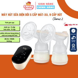 Máy hút sữa điện đôi CHORUS 2 FatzBaby FB1182MX (không kèm adapter)