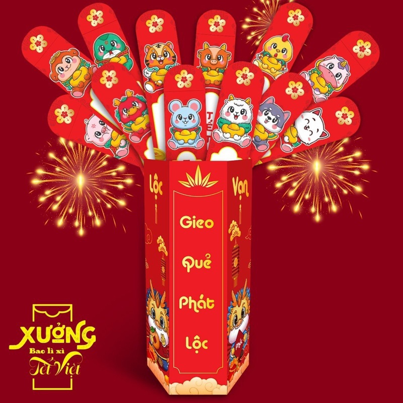 Lì Xì Gieo Quẻ 2024 Phát Tài Phát Lộc