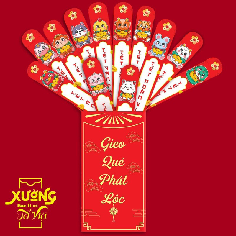 Lì Xì Gieo Quẻ 2024 Phát Tài Phát Lộc