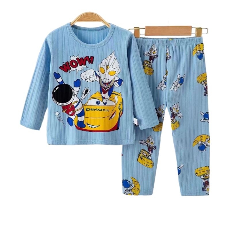 Bộ thu đông dài tay cho bé trai 9-15kg hàng QC xuất hàn