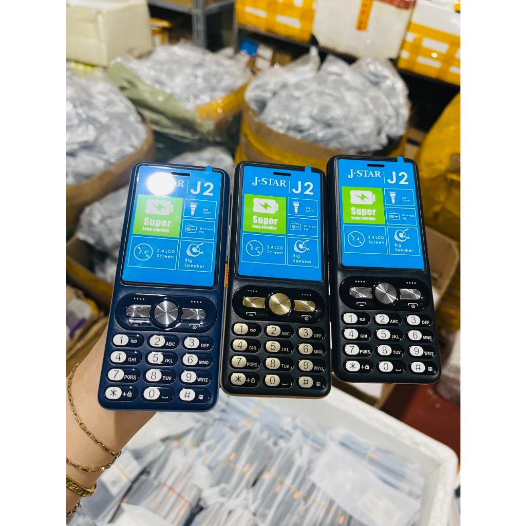 Điện Thoại  J-Star J2,J3,J 4G Loa To Pin Trâu Fullbox BH 12T