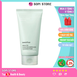Sữa rửa mặt trà xanh innisfree green tea 150g hàn quốc