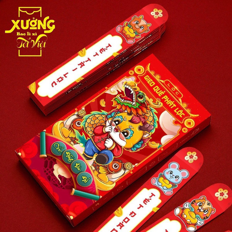 Lì Xì Gieo Quẻ 2024 Phát Tài Phát Lộc