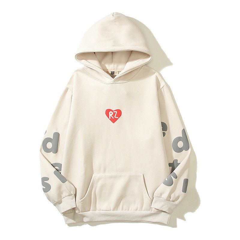 Áo Hoodie Tay Dài In Chữ RZ Thời Trang Cho Nam Và Nữ chất vải nỉ bông cao cấp