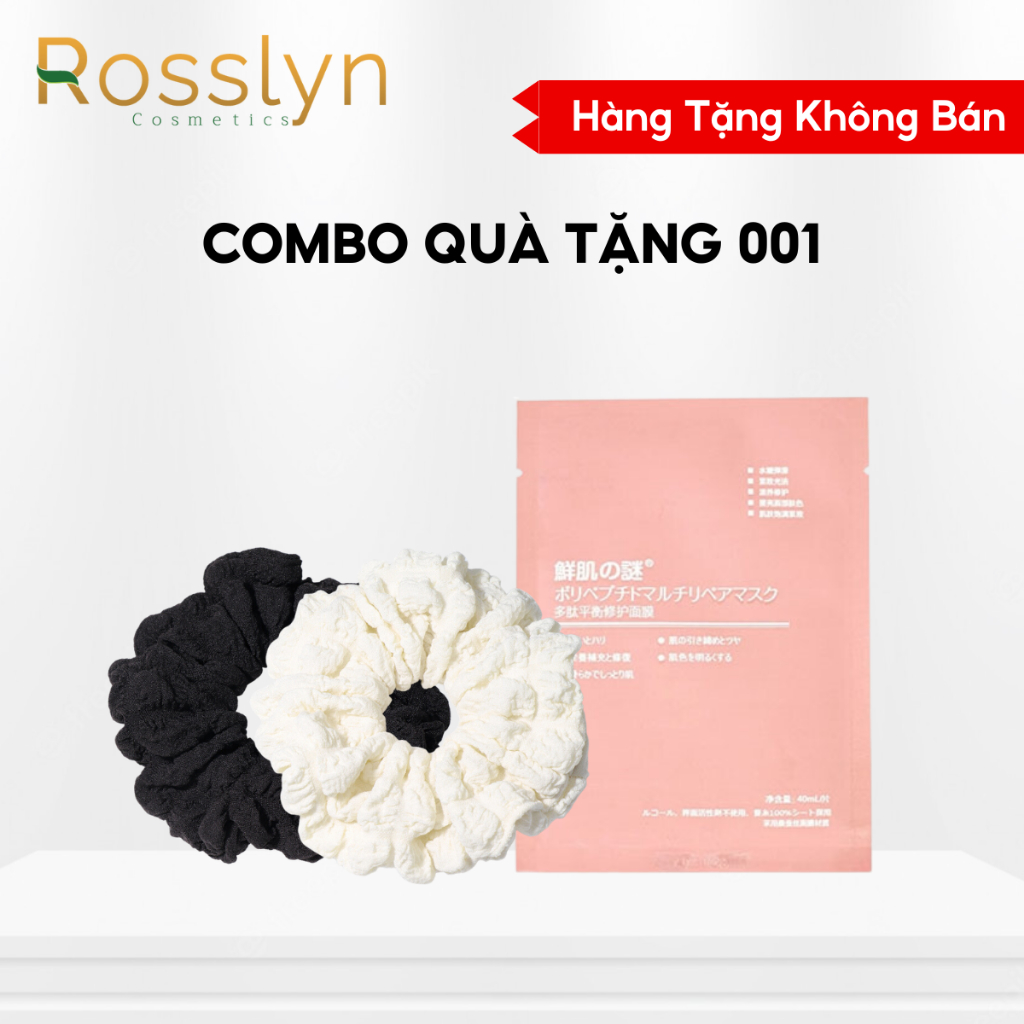 Dây buộc tóc + mặt nạ