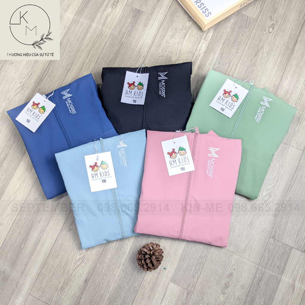 Áo Khoác Gió MORRIS chống nước cho Bé Nam Nữ