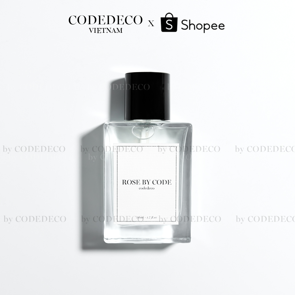 Tinh dầu thơm CODEDECO Rose By Code Thanh Lịch, Bí Ẩn, Thu Hút 50ml