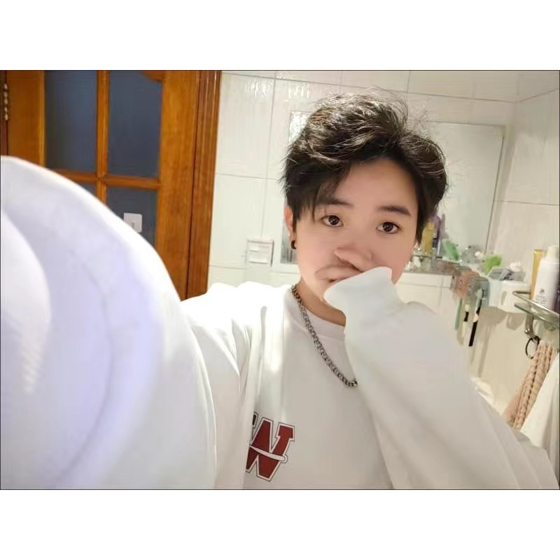 Áo sweater dài tay NỈ DA CÁ/ NỈ BÔNG in chữ W đỏ bóng chày Bigsize đến 100kg