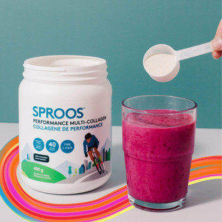 Collagen Sproos Performance Multi-Collagen cho da, tóc, móng, khớp, đường ruột, hộp 400G