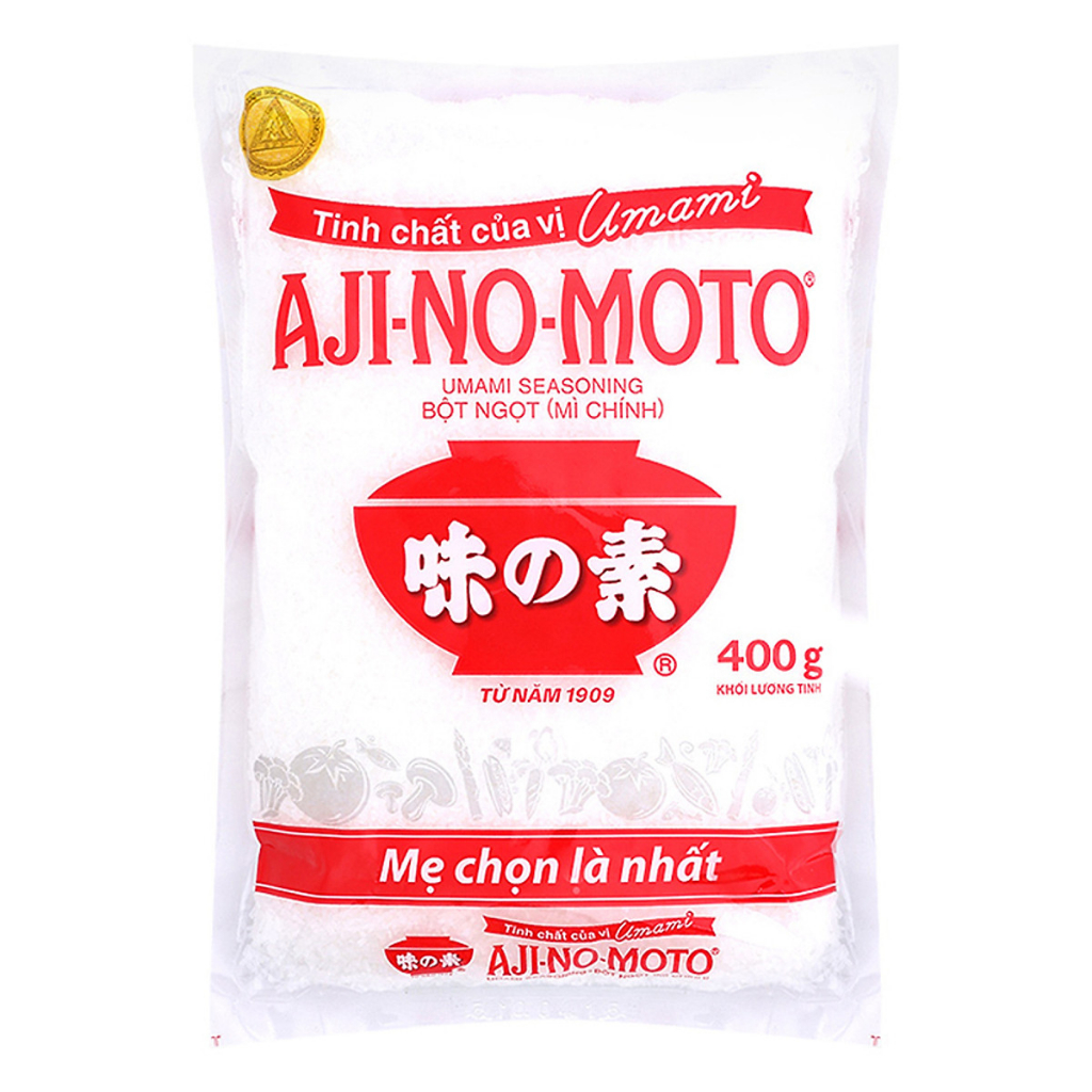 Mì Chính  Ajinomoto Bột ngọt hạt nhỏ gói 400g/454g