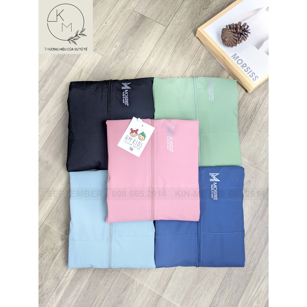 Áo Khoác Gió MORRIS chống nước cho Bé Nam Nữ