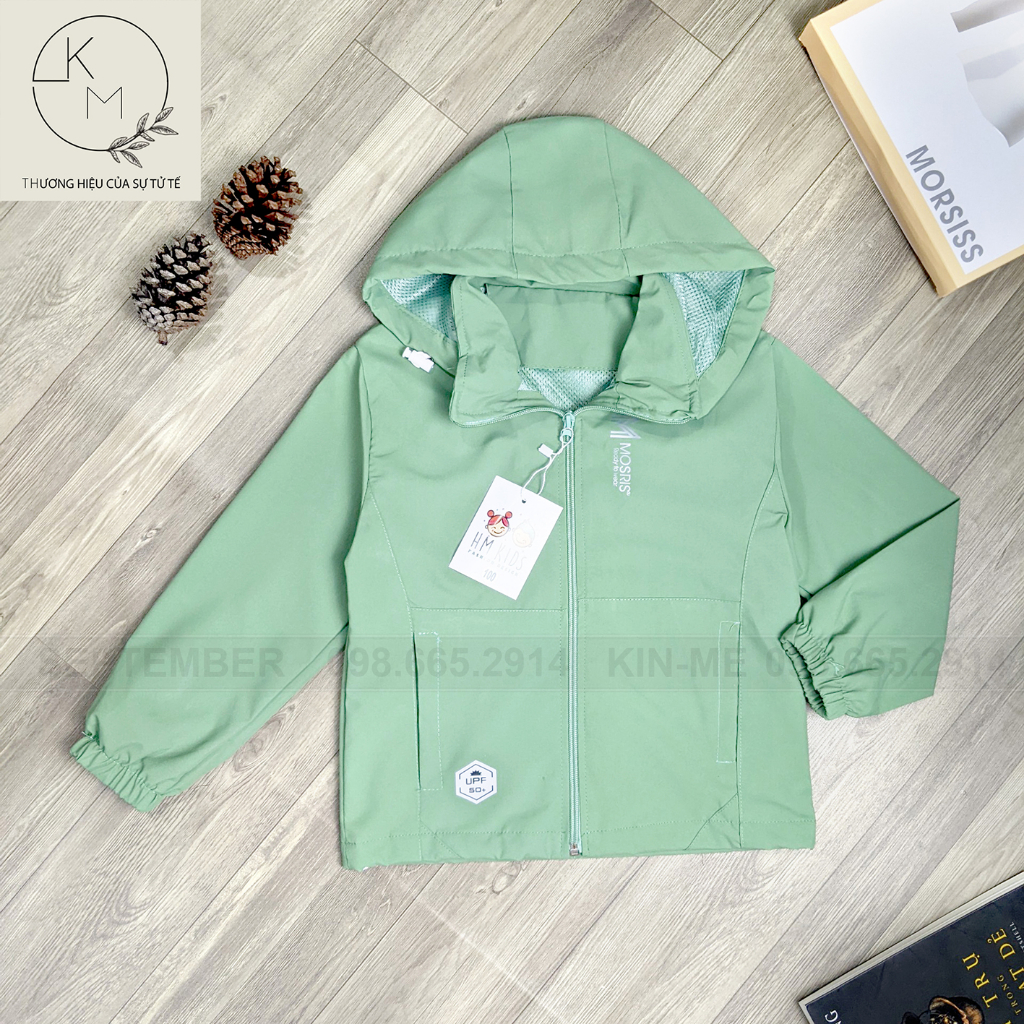 Áo Khoác Gió MORRIS chống nước cho Bé Nam Nữ