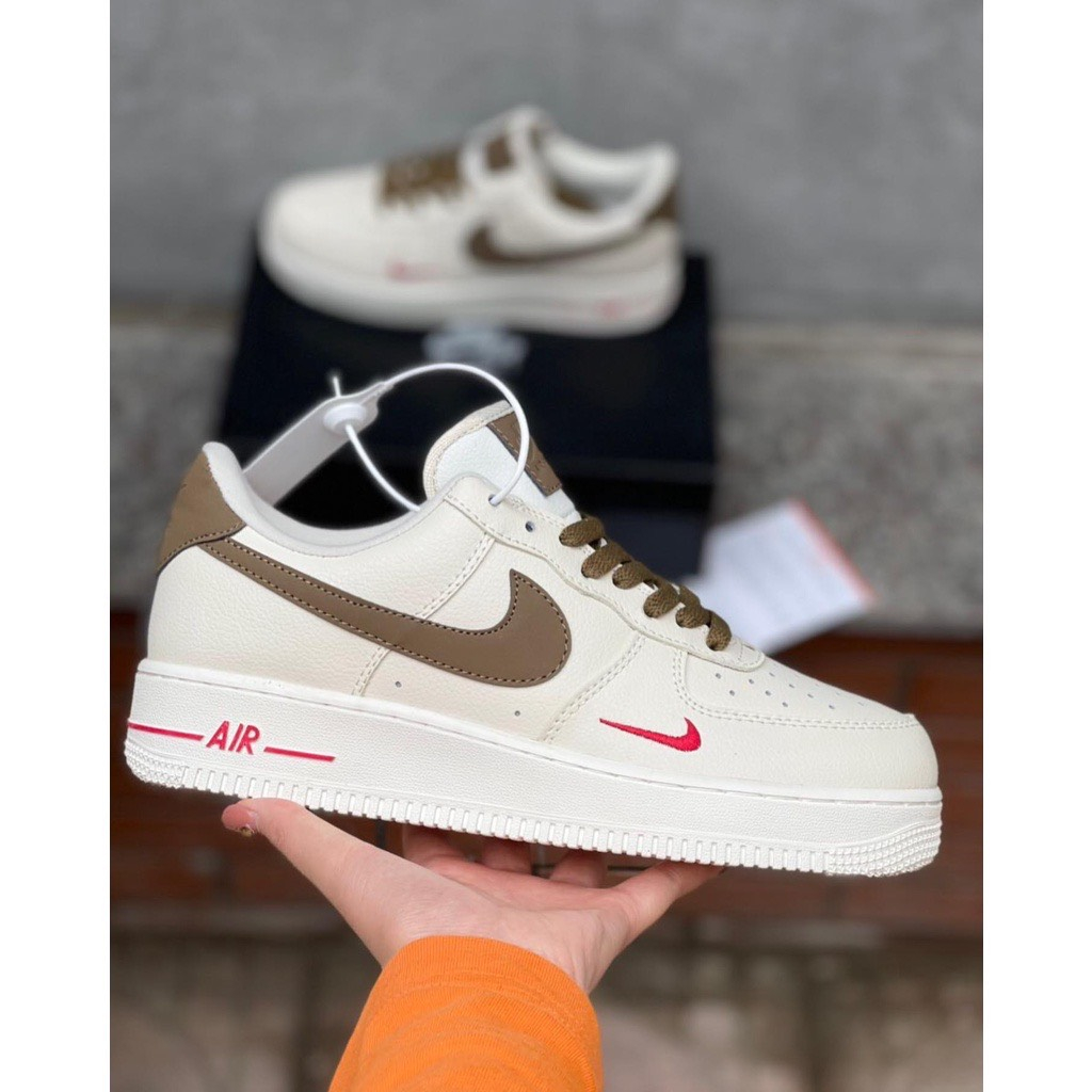 Giày Thể Thao AF1 Vệt Nâu Bản Chuẩn S.Cấp, Giày Sneaker Vệt Nâu Nam Nữ Full Box Bill | BigBuy360 - bigbuy360.vn