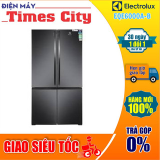 Tủ lạnh electrolux inverter 541 lít eqe6000a-b
