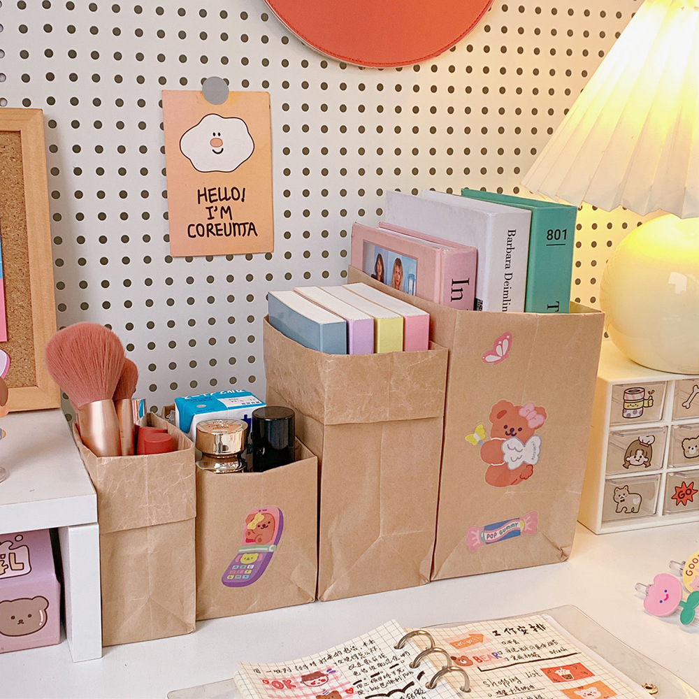 Túi Giấy Kraft Đựng Quà Tặng, Chia Ngăn Đựng Đồ