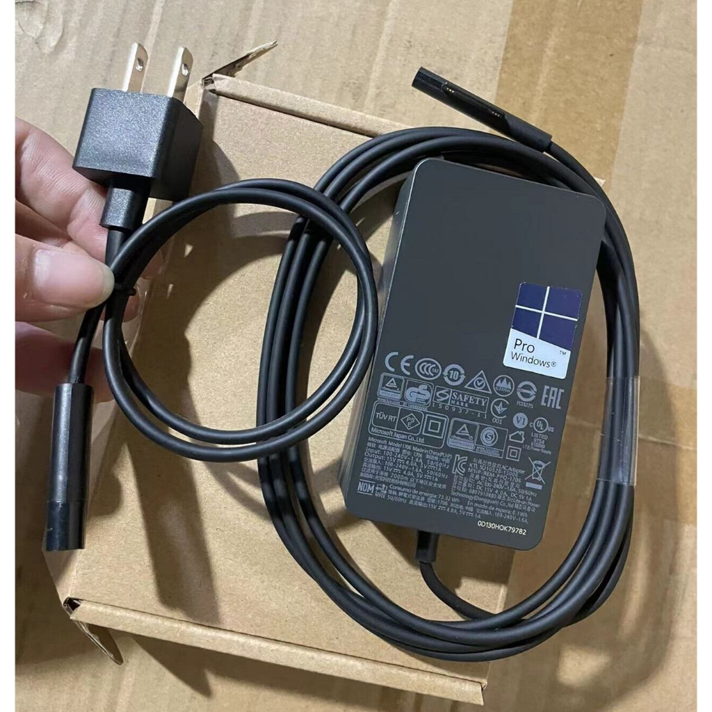 Sạc Surface Pro 3 4 5 6 7 8 , Sạc máy tính bảng Surface 15V - 4A / 44W - 65W Zin Bảo hành 1 năm