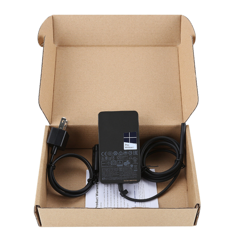 Sạc Surface Pro 3 4 5 6 7 8 , Sạc máy tính bảng Surface 15V - 4A / 44W - 65W Zin Bảo hành 1 năm