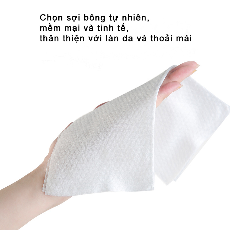 50 tờ khăn mặt dùng 1 lần Khăn lau mặt khô đa năng khăn lau khô dùng một lần  khăn ướt tẩy trang Khăn mềm dày（kimhome) | BigBuy360 - bigbuy360.vn