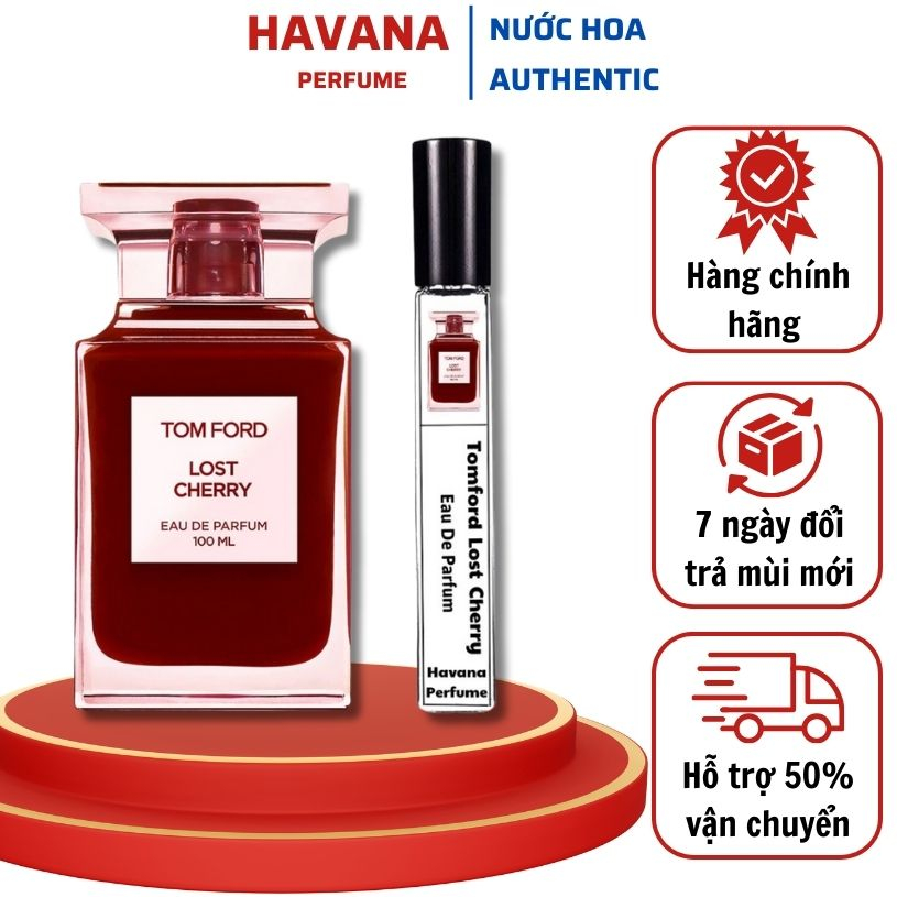 Nước hoa Tomford Lost Cherry chính hãng chiết 10ml – Nước hoa nữ thơm lâu ngọt ngào gợi cảm tinh tế | BigBuy360 - bigbuy360.vn