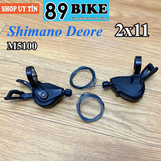 Bộ tay bấm shimano deore m5100 2x11 tốc độ