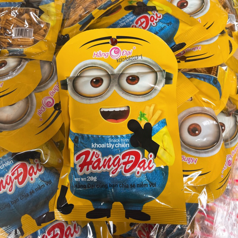 Snack Khoai Tây Chiên Hằng Đại 1 Bịch 30 Gói