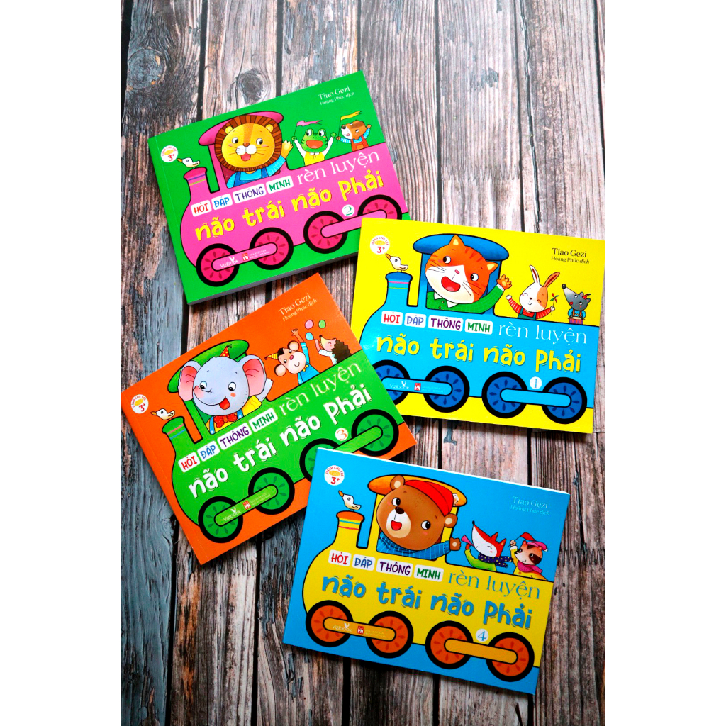 Sách thiếu nhi - Hỏi Đáp Thông Minh - Rèn Luyện Não Trái Não Phải