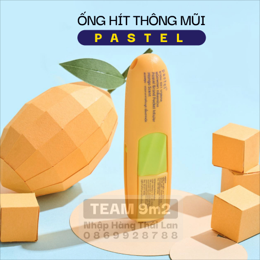 Ống Hít Thông Mũi hiệu PASTEL - HƯƠNG XOÀI thư giãn cực đã  Từ tiemthai