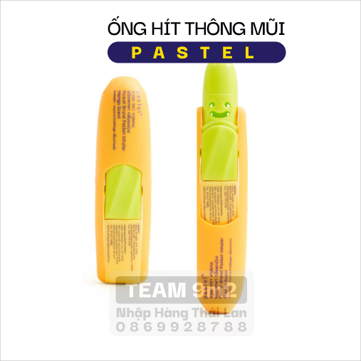 Ống Hít Thông Mũi hiệu PASTEL - HƯƠNG XOÀI thư giãn cực đã  Từ tiemthai
