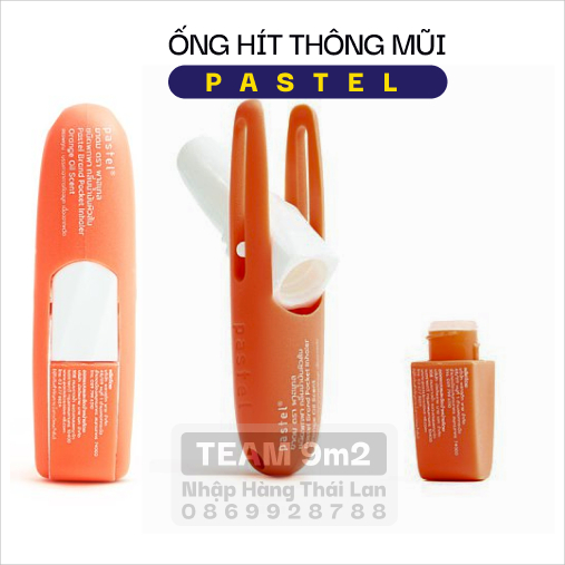 Ống Hít Thông Mũi hiệu PASTEL - HƯƠNG CAM NGỌT thư giãn cực đã  Từ tiemthai