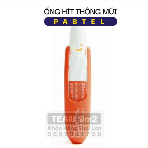 Ống Hít Thông Mũi hiệu PASTEL - HƯƠNG CAM NGỌT thư giãn cực đã  Từ tiemthai