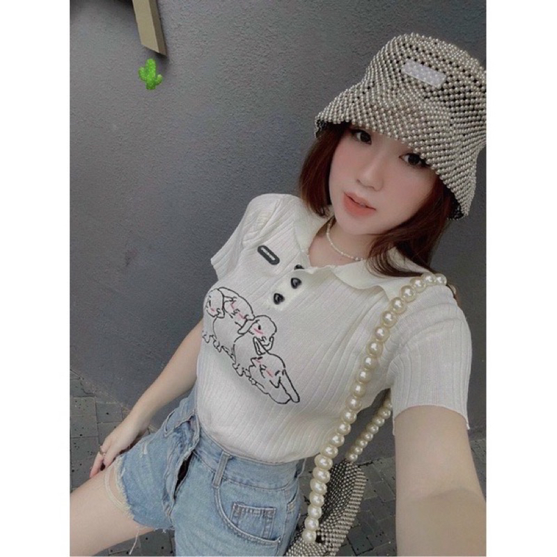 len chó trắng