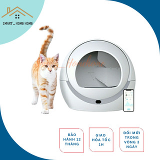 Nhà vệ sinh cho mèo hoàn toàn tự động, thông minh - khử mùi sạch sẽ GD458