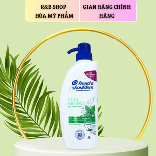 Dầu Gội Head & Shoulders Bạc Hà Mát Lạnh chai 400ml hàng thái