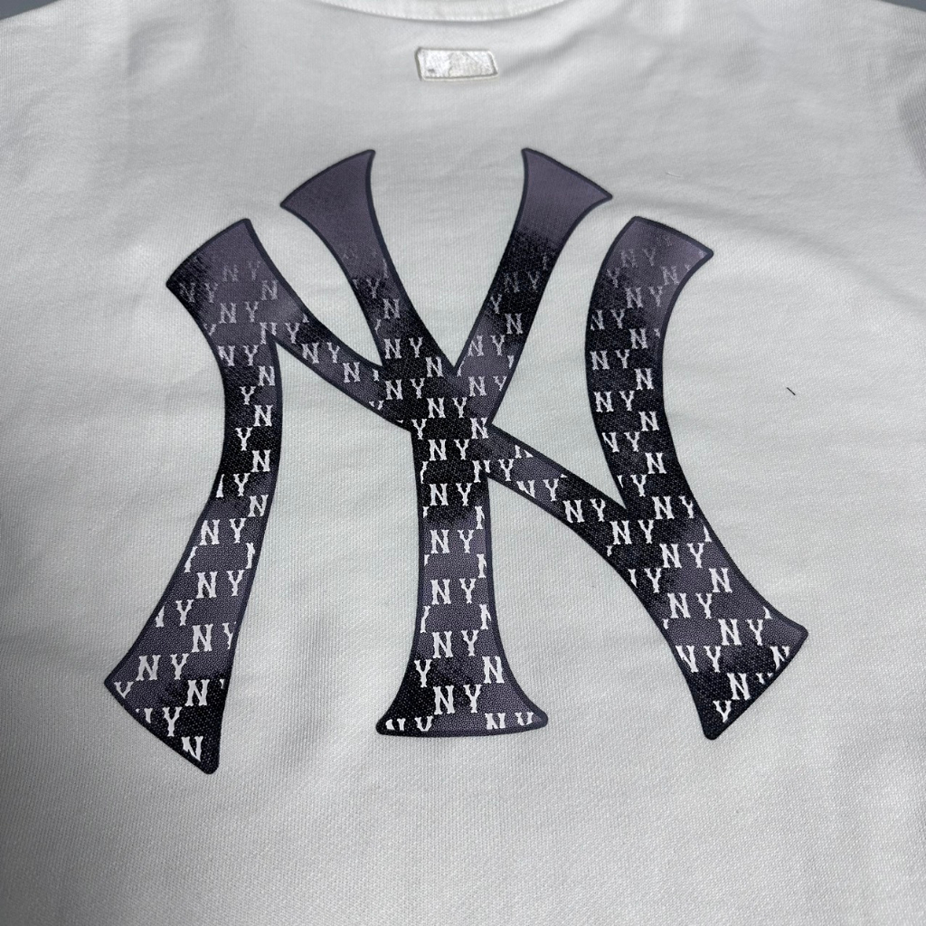 Áo Sweater MLB Monogram Gradation in hình nam nữ cao cấp Áo nỉ MLB nam nữ thêu logo nam nữ mới nhất