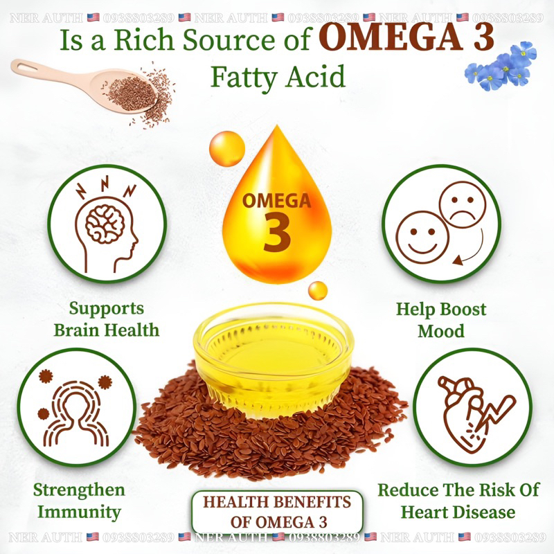 Viên Uống Dầu Hạt Lanh Flaxseed Oil Nature Made 300 Viên Của Mỹ - Air Date Mới