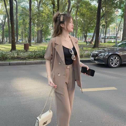 Sét Vest Bộ Dài 3 Món