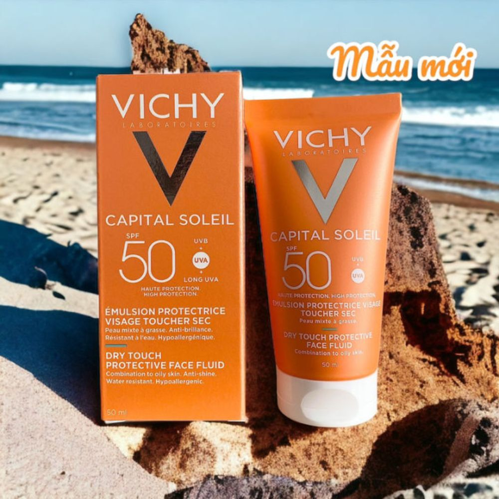 Combo 2 Kem chống nắng Vichy Ideal Soleil, kem chống nắng cho mọi loại da - Thi Vũ