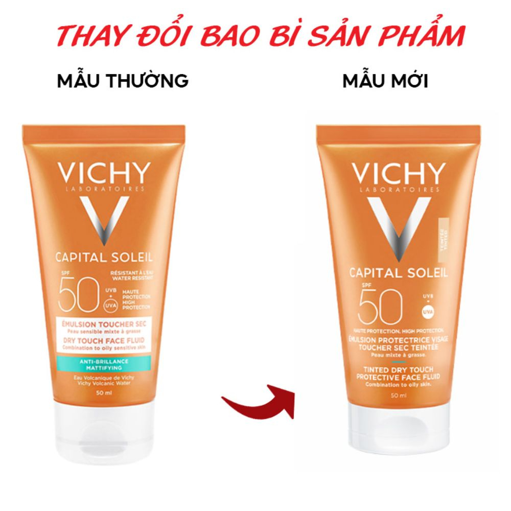 Combo 2 Kem chống nắng Vichy Ideal Soleil, kem chống nắng cho mọi loại da - Thi Vũ