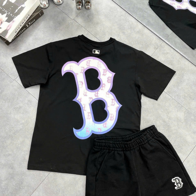 Áo thun MLB Gradient Monogram nam nữ in hình cao cấp Áo phông MLB nam nữ hin hình mới nhất