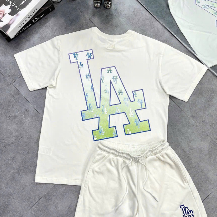 Áo thun MLB Gradient Monogram nam nữ in hình cao cấp Áo phông MLB nam nữ hin hình mới nhất