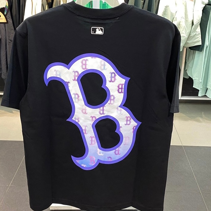 Áo thun MLB Gradient Monogram nam nữ in hình cao cấp Áo phông MLB nam nữ hin hình mới nhất