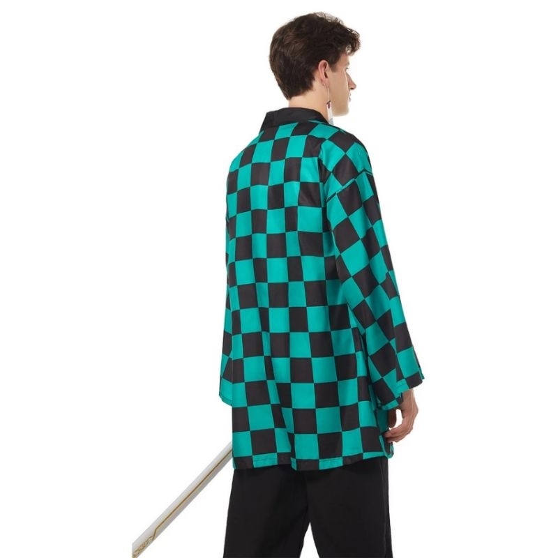 _Áo choàng cosplay Tanjirou