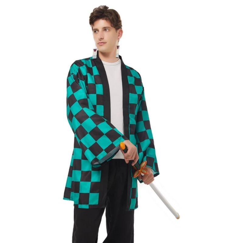 _Áo choàng cosplay Tanjirou