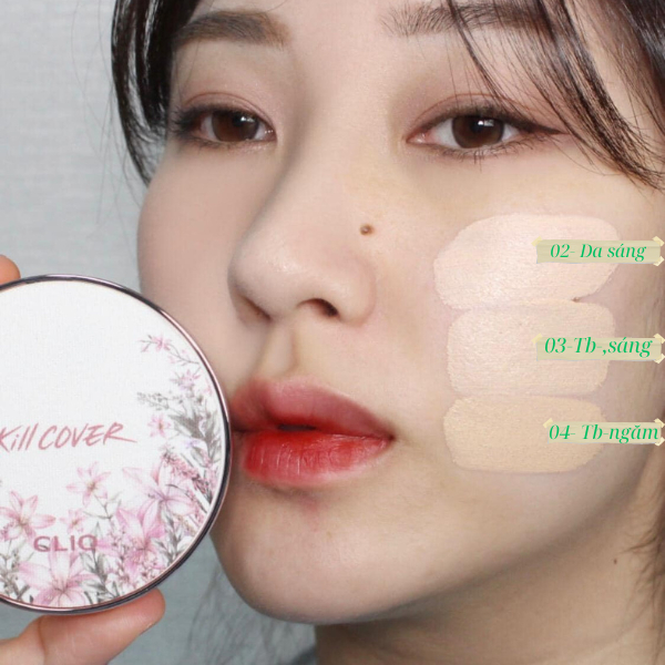 Phấn Nước Cushion Clio Kiềm Dầu Lâu Trôi Clio Kill Cover Fixer Cushion SPF50+ PA+++