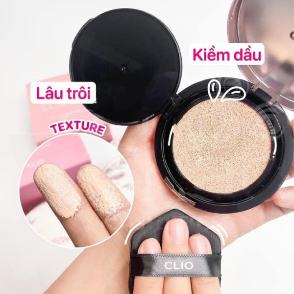 Phấn Nước Cushion Clio Kiềm Dầu Lâu Trôi Clio Kill Cover Fixer Cushion SPF50+ PA+++