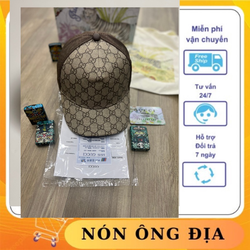 Nón guci like âu 1.1 mũ gc không tặng giá mềm