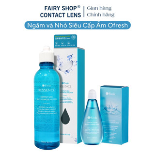 Combo Ngâm và Nhỏ Dung Dịch Siêu Cấp Ẩm Ofresh - FAIRY SHOP CONTACT LENS - Olens
