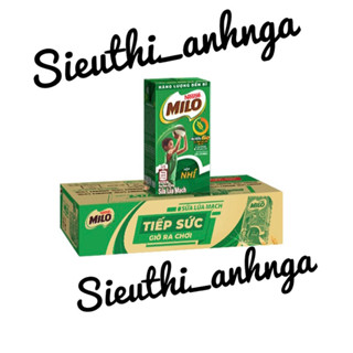 Thùng 48 Hộp x 110ml / 180ml Milo Thức Uống Lúa Mạch