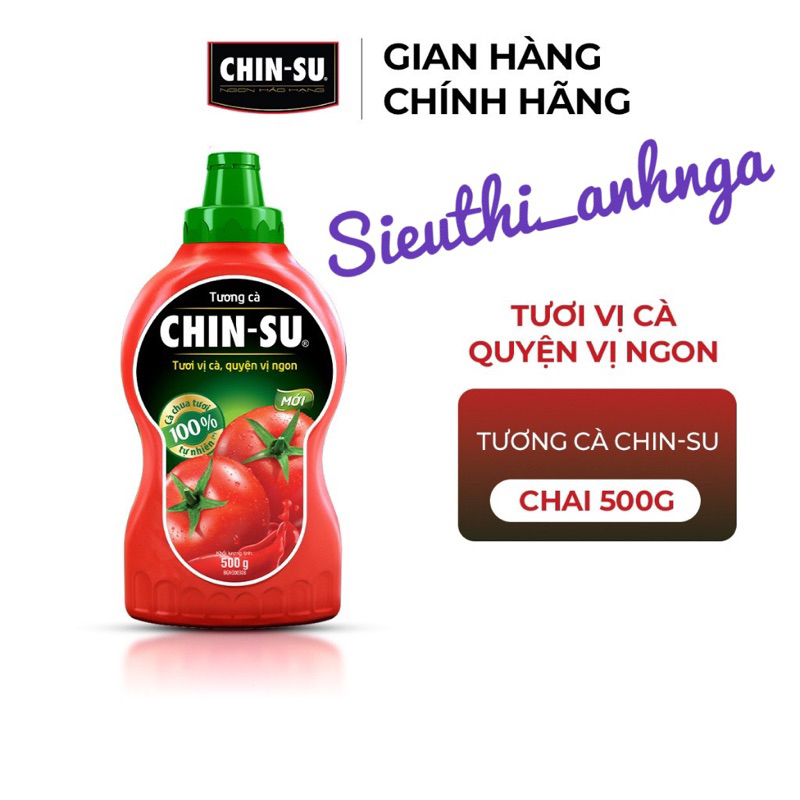 Tương Ớt Chin-Su Chai 250g - 1Kg