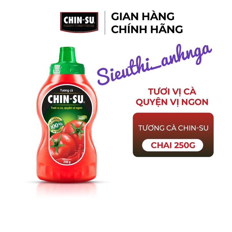 Tương Ớt Chin-Su Chai 250g - 1Kg